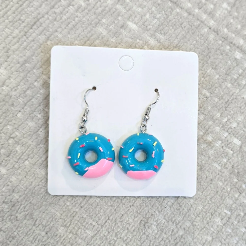 Colorful Donut Earrings